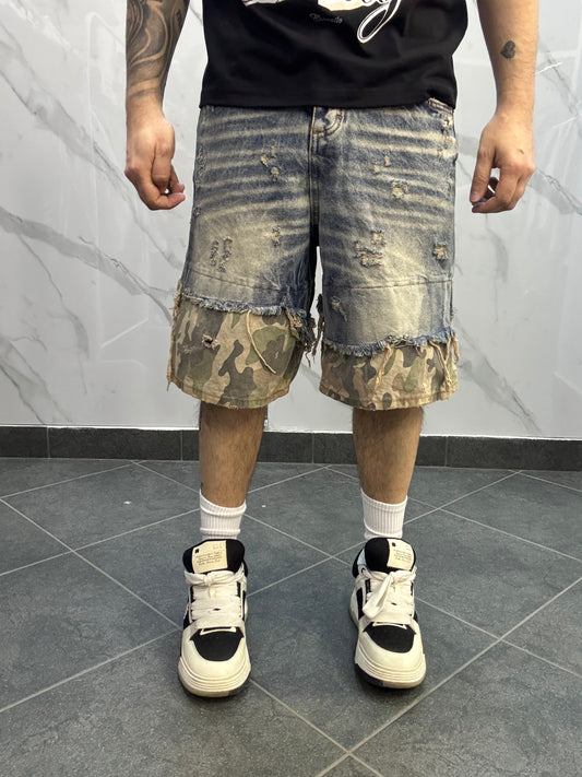 Bermuda CIANOTIC DOUBLE ARMY BLU