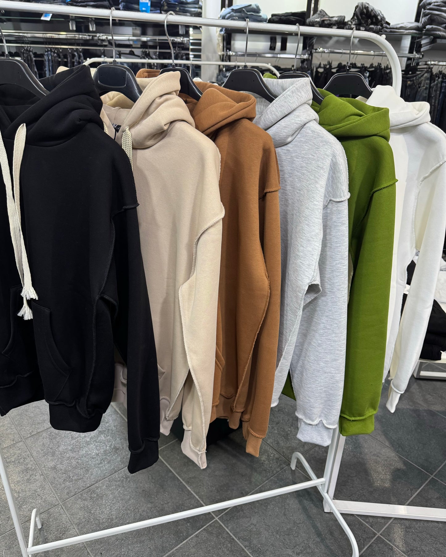 Reverse hoodie basic