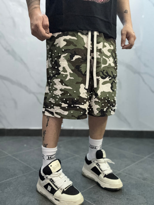 Bermuda militare brillantino