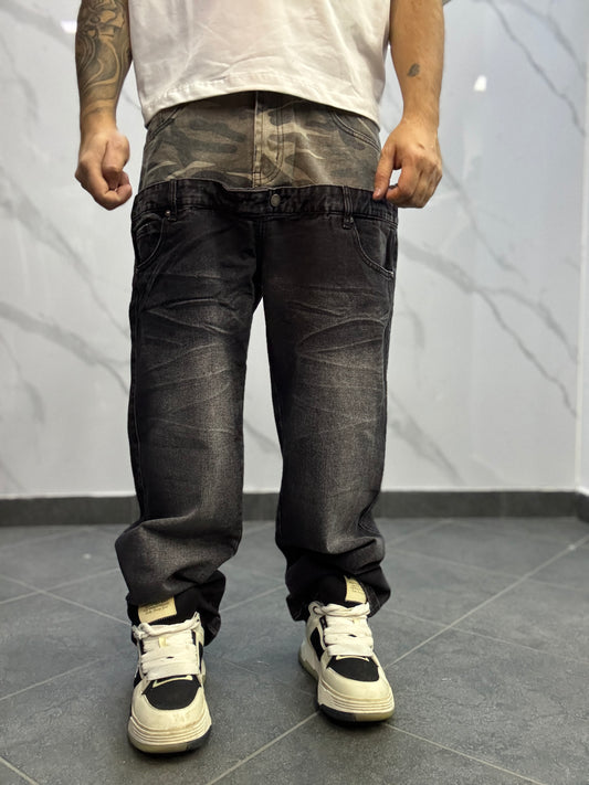Jeans double militare