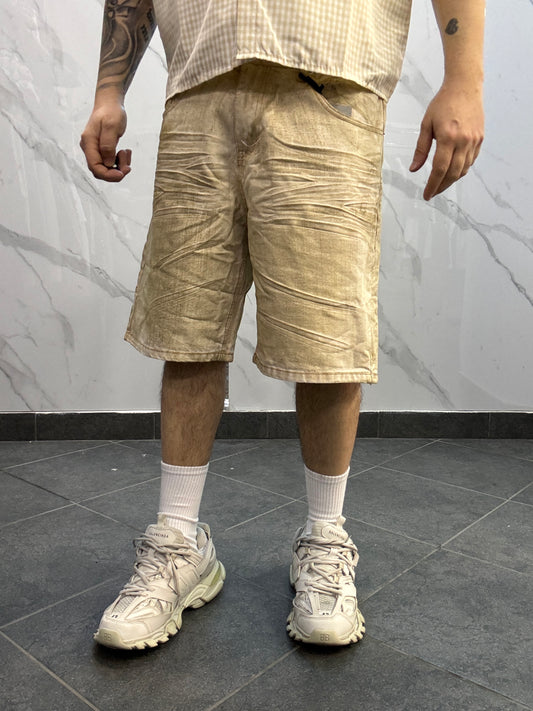 Bermuda sabbiato beige