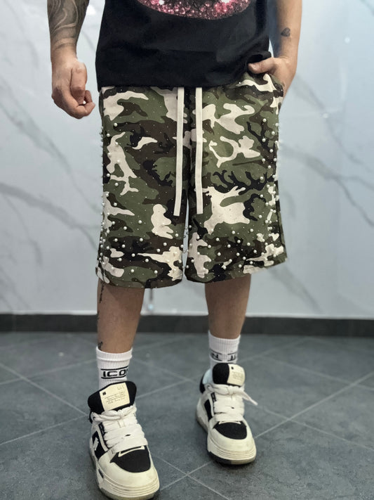 Bermuda militare brillantino