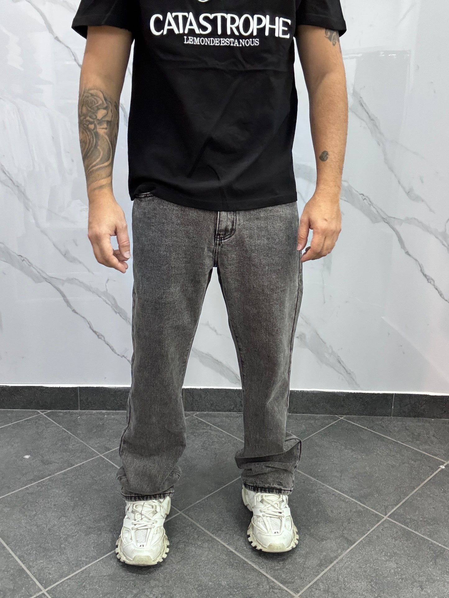 Flared  grigio
