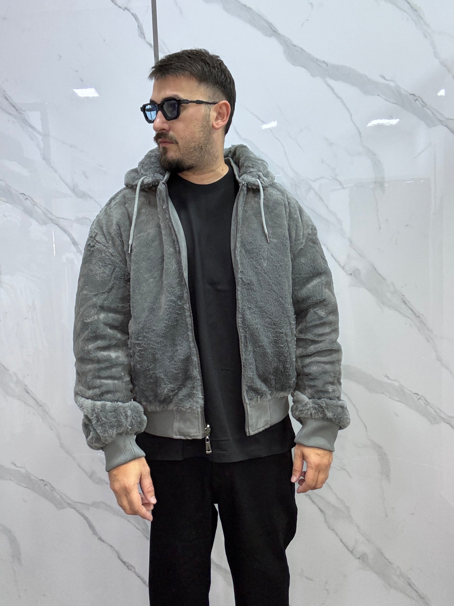 Giubbotto ecopelle reversibile MOD ZA*A