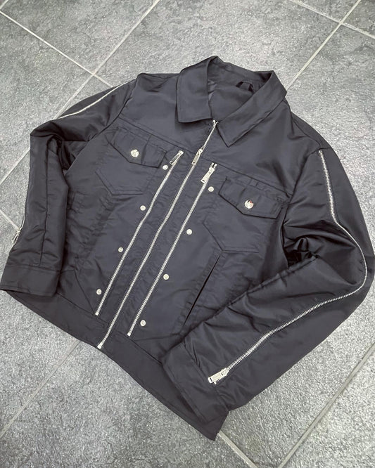 Jacket crop zip
