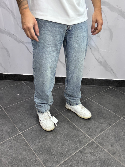 Baggy stone wash marmorizzato