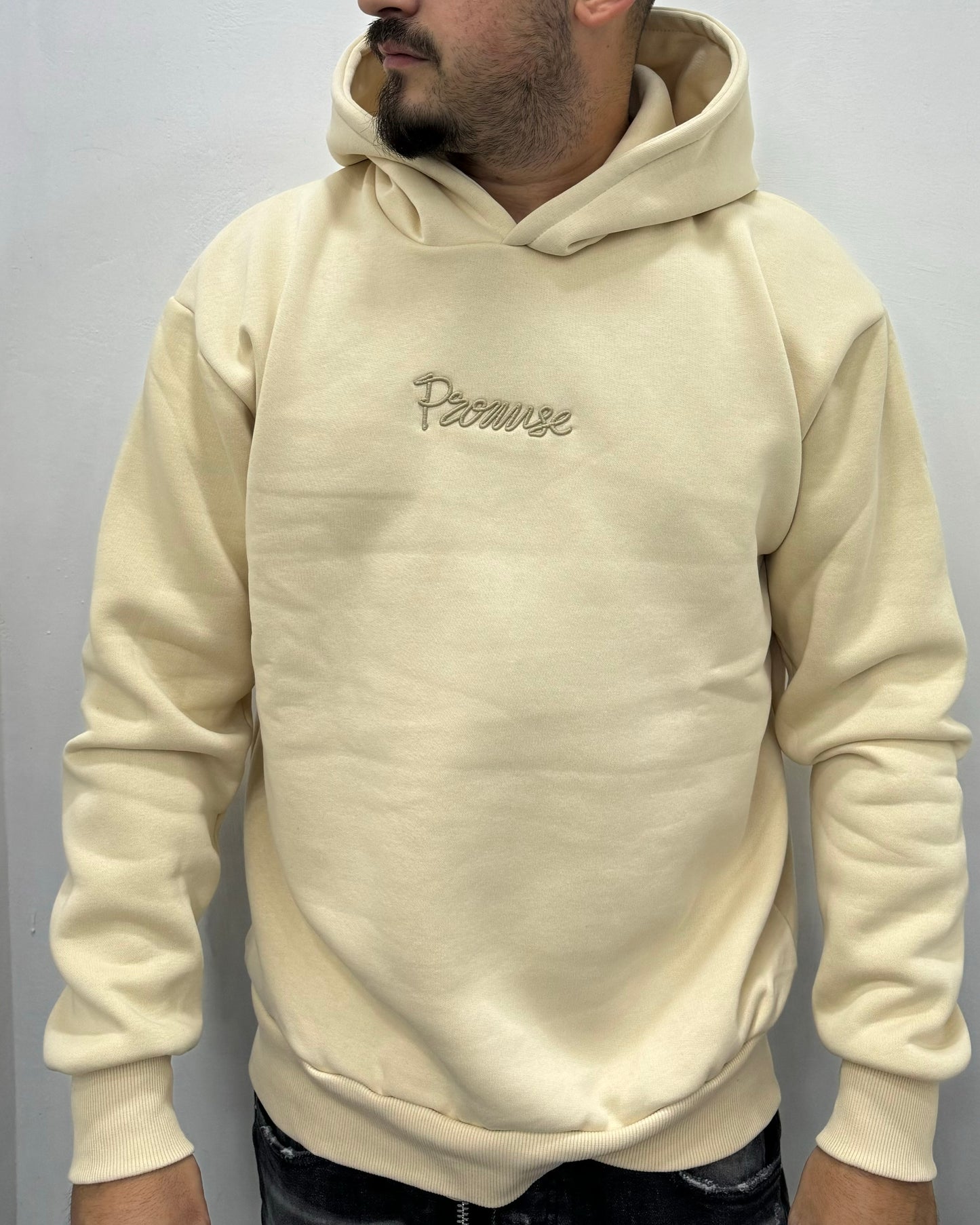 Hoodie PROMISE Crema