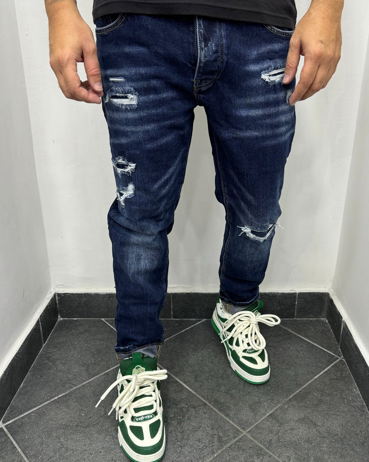 Jeans D2 Blu