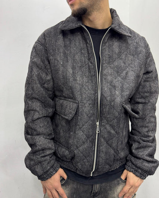 Bomber jeans gray