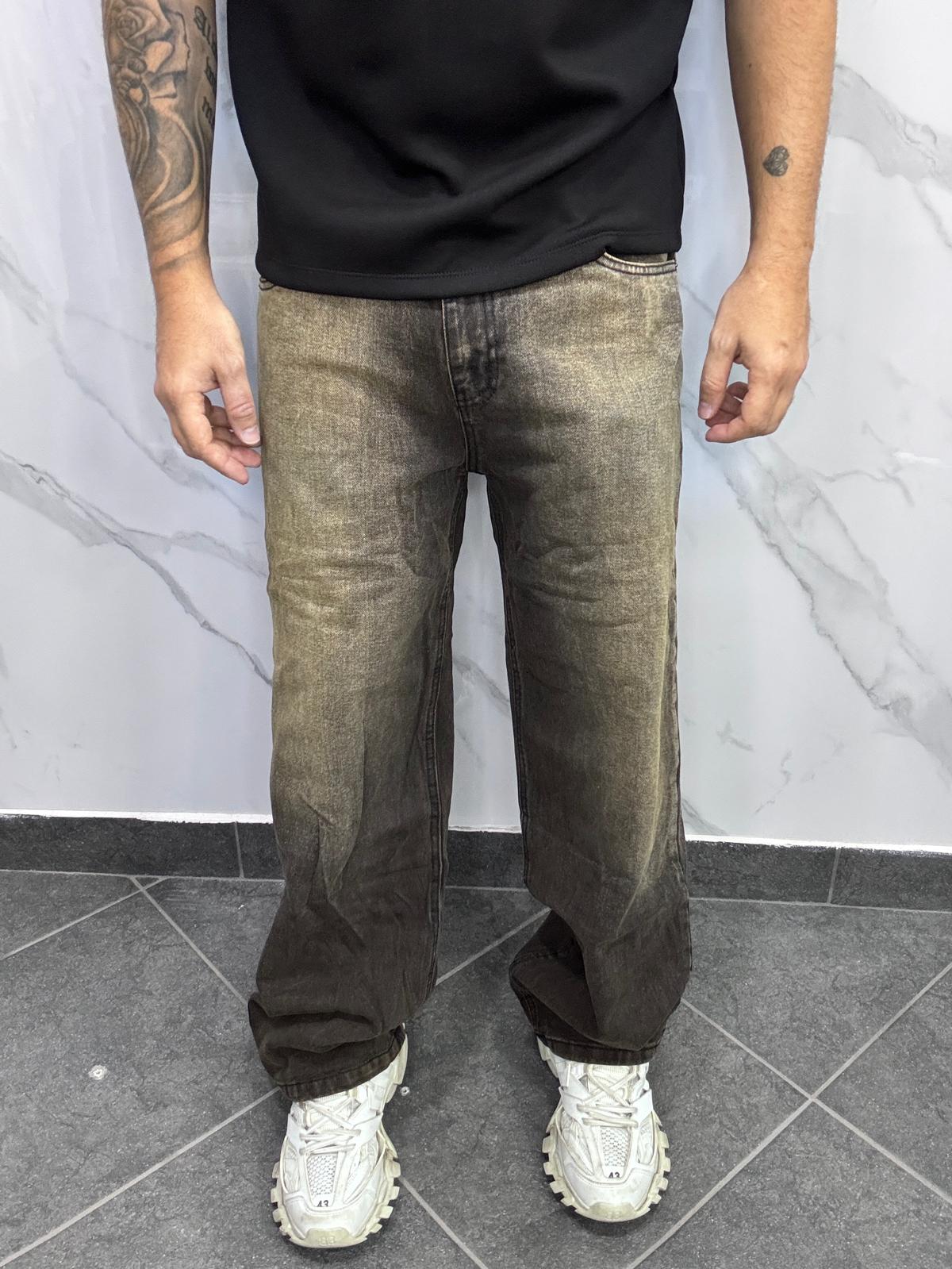Baggy sabbiato scuro