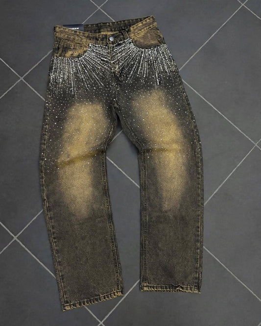 Jeans brillant moro